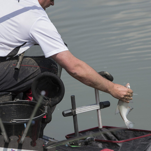 Steve with a Skimmer