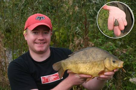 The humble plummet is vital if you wish to turn a dip of the float into a stunning crucian carp.