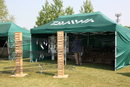 The Daiwa marquee ready for action